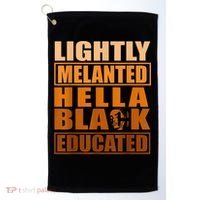 Educated Juneteenth Friend Golf Towel thumb 0
