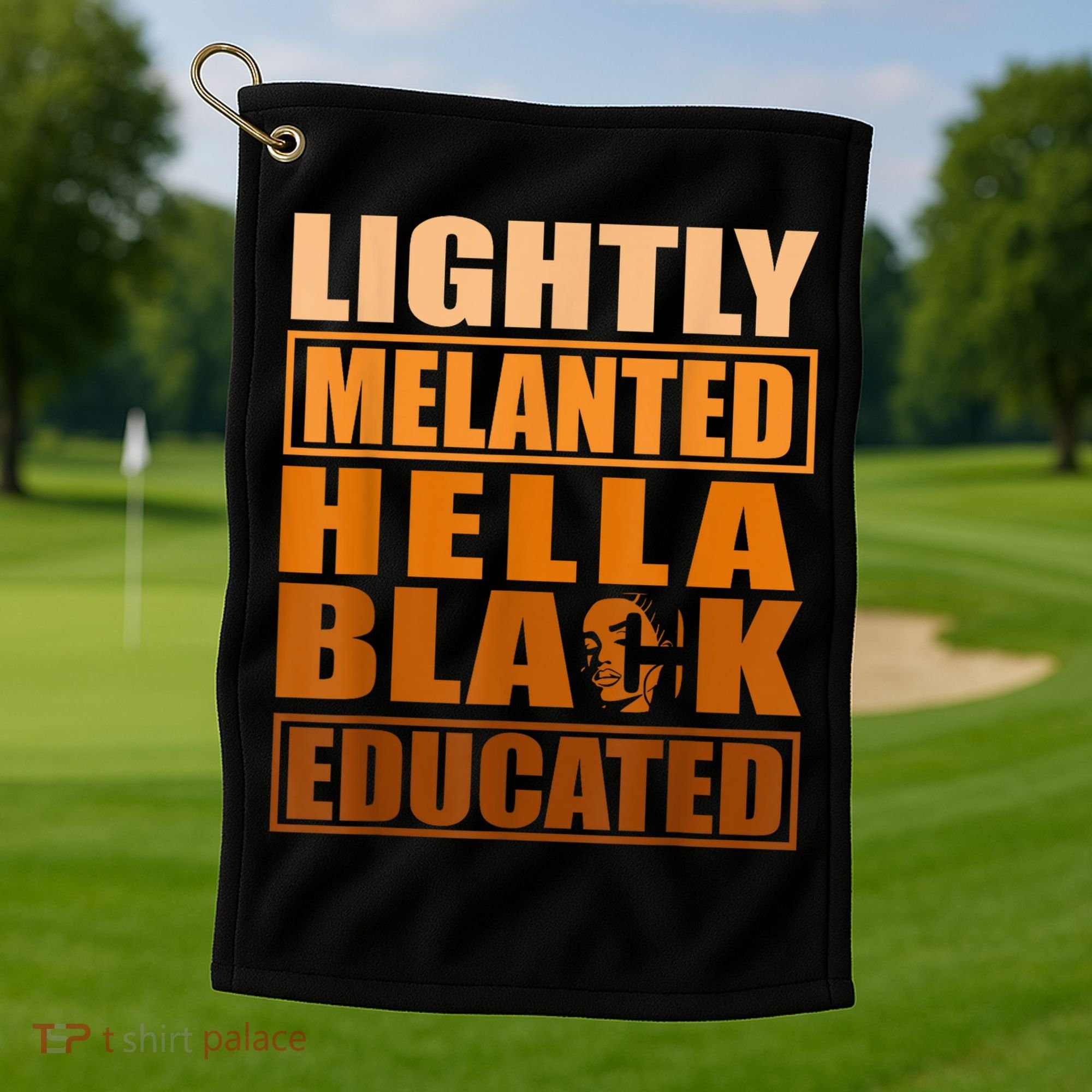 Educated Juneteenth Friend Golf Towel