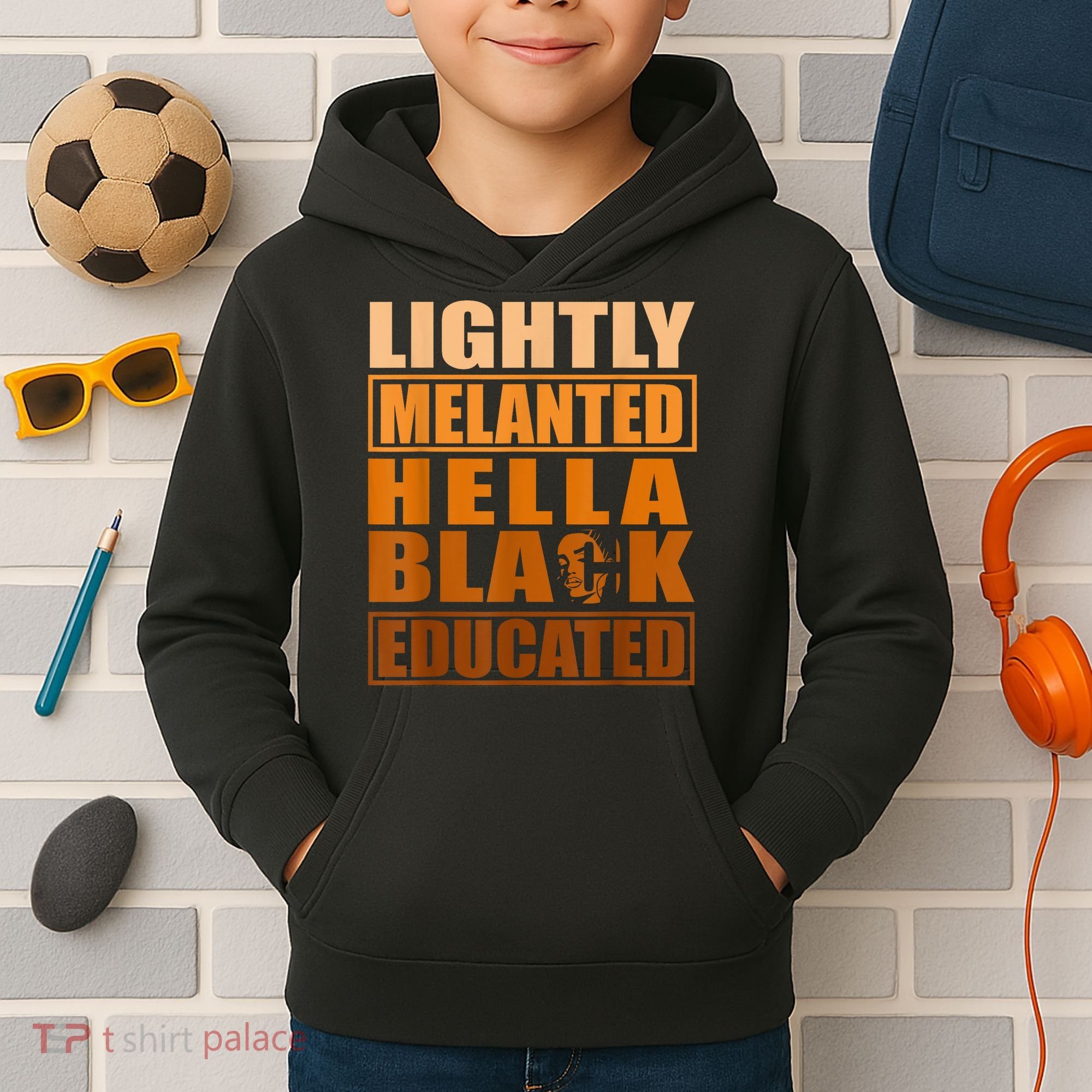 Educated Juneteenth Friend Kids Hoodie
