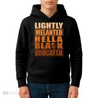 Educated Juneteenth Friend Kids Hoodie thumb 4