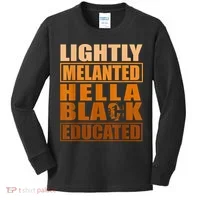 Educated Juneteenth Friend Kids Long Sleeve Shirt thumb 0