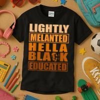 Educated Juneteenth Friend Kids T-Shirt thumb 3
