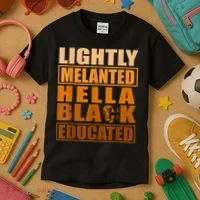 Educated Juneteenth Friend Kids T-Shirt thumb 3