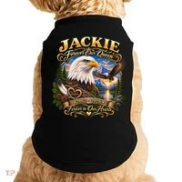 Eagle Jackie Forever Our Queen 2012-2026 RIP Tribute Doggie Tank thumb 0