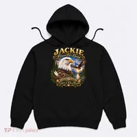 Eagle Jackie Forever Our Queen 2012-2026 RIP Tribute Hoodie thumb 0
