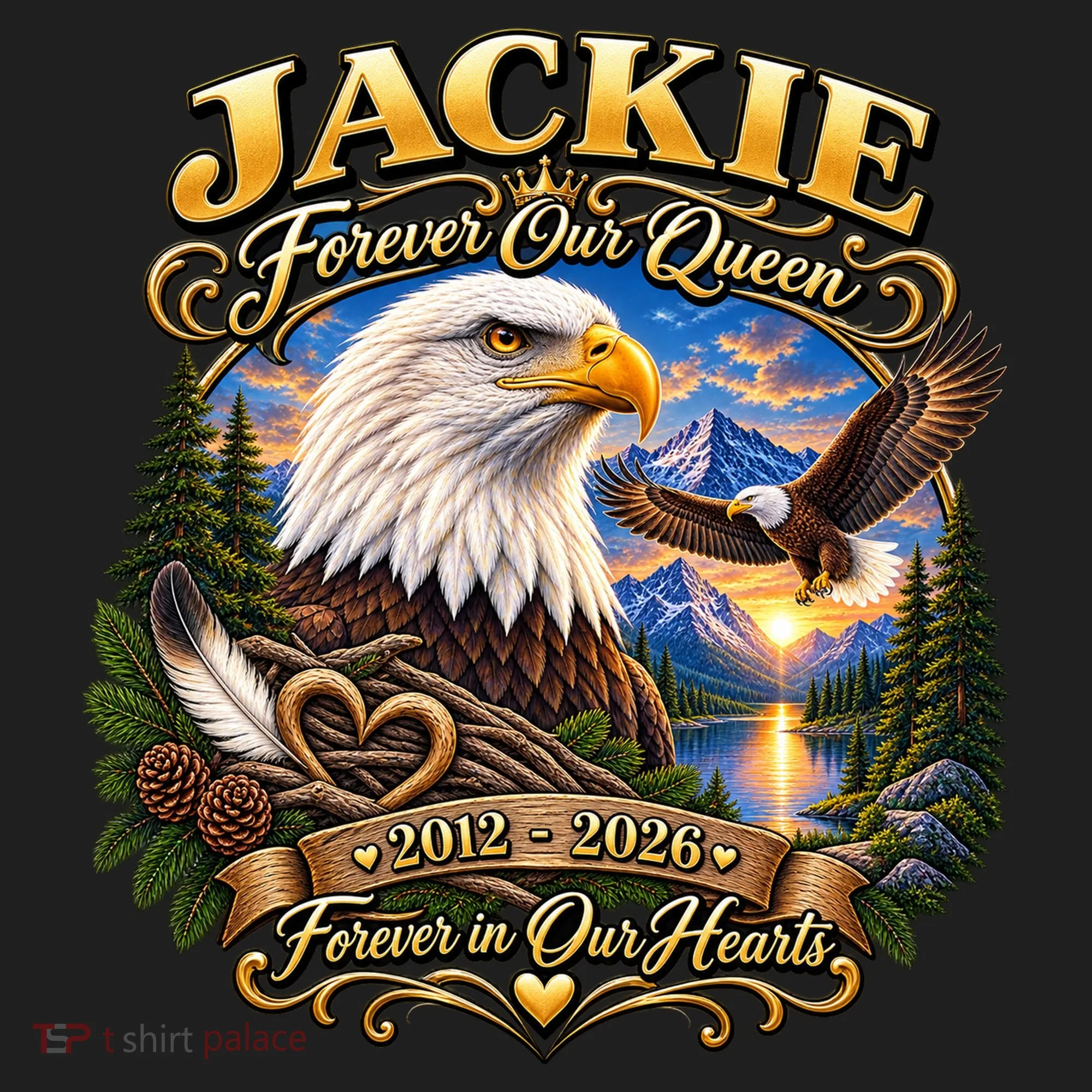 Eagle Jackie Forever Our Queen 2012-2026 RIP Tribute Hat
