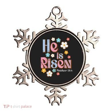 Easter Jesus He Is Risen Christian Faith Girl Ornament