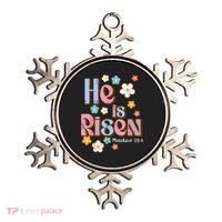 Easter Jesus He Is Risen Christian Faith Girl Ornament thumb 0