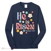 Easter Jesus He Is Risen Christian Faith Girl Long Sleeve Shirt thumb 0