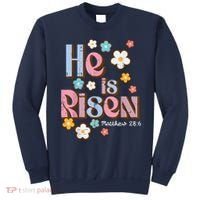 Easter Jesus He Is Risen Christian Faith Girl Sweatshirt thumb 0