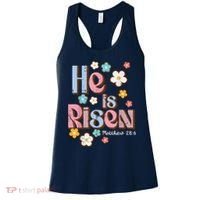 Easter Jesus He Is Risen Christian Faith Girl Women's Tank Top thumb 0