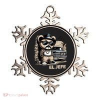 El Jefe Hip Hop Teddy Bear Lowrider Chicano Cholo Ornament thumb 0