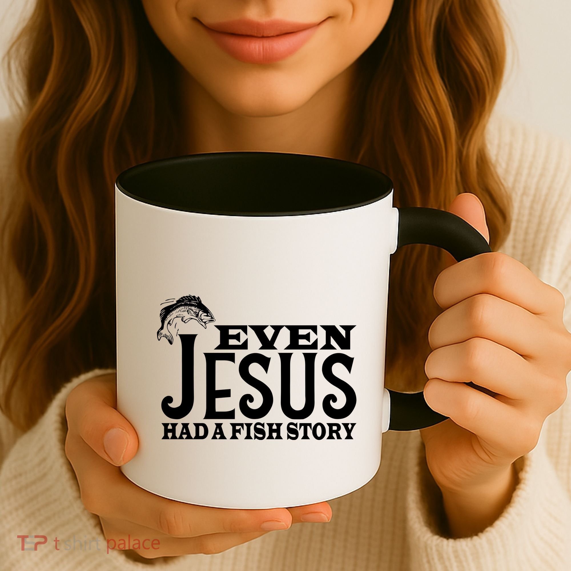 Even Jesus Had A Fish Story Coffee Mug