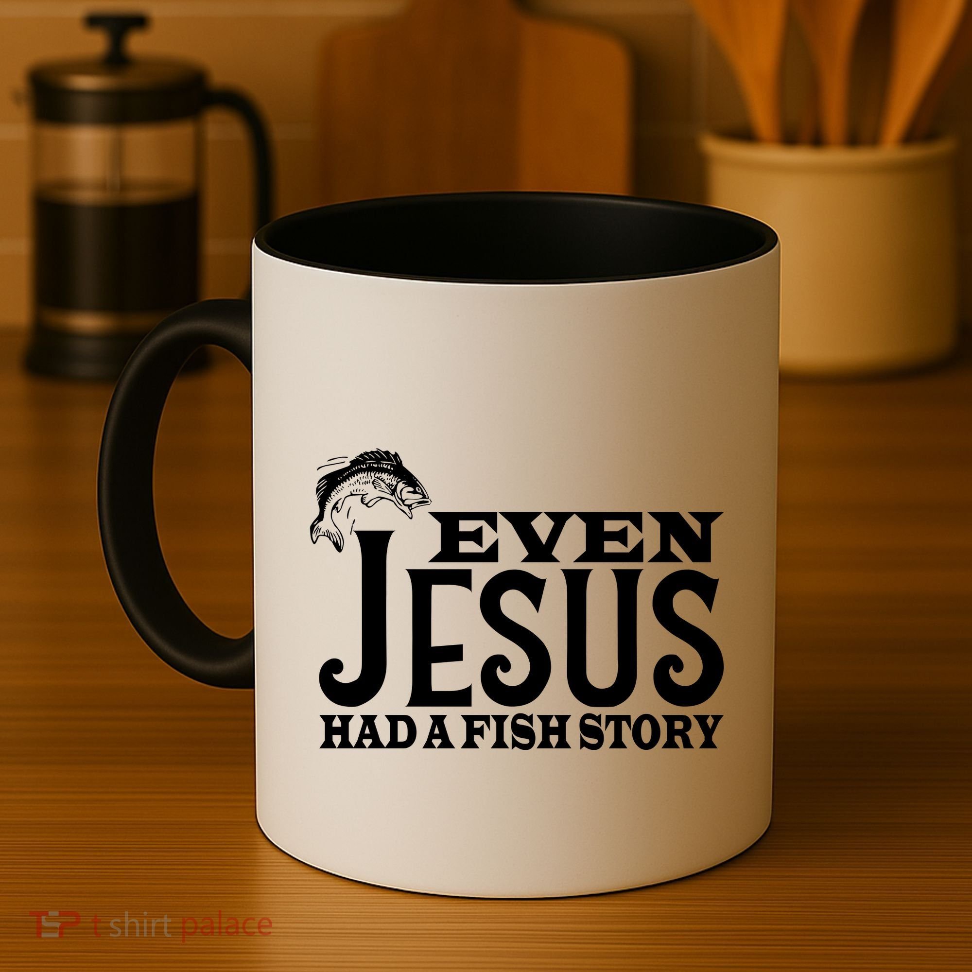 Even Jesus Had A Fish Story Coffee Mug