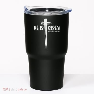 Easter Jesus He Is Risen Indeed Religious Christian Women Tumbler