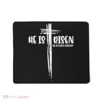 Easter Jesus He Is Risen Indeed Religious Christian Women Mousepad thumb 0