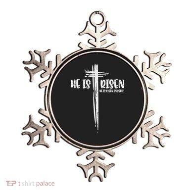 Easter Jesus He Is Risen Indeed Religious Christian Women Ornament