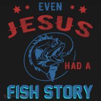 Even Jesus Had A Fish Story Funny Fishing Women's Tank Top thumb 5