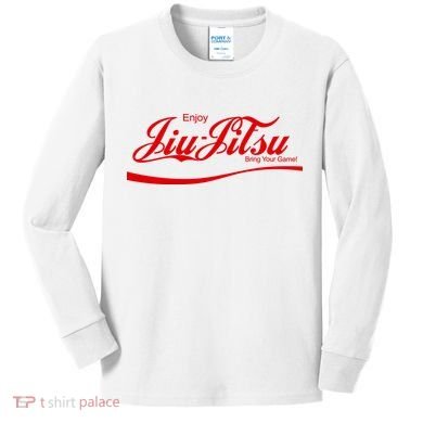 Enjoy Jiu Jitsu Kids Long Sleeve Shirt