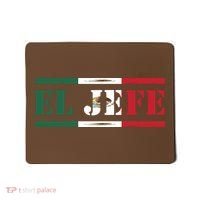 El Jefe Mexican Chef Hispanic Boss Mexico Dia De Los Muertos Mousepad thumb 0