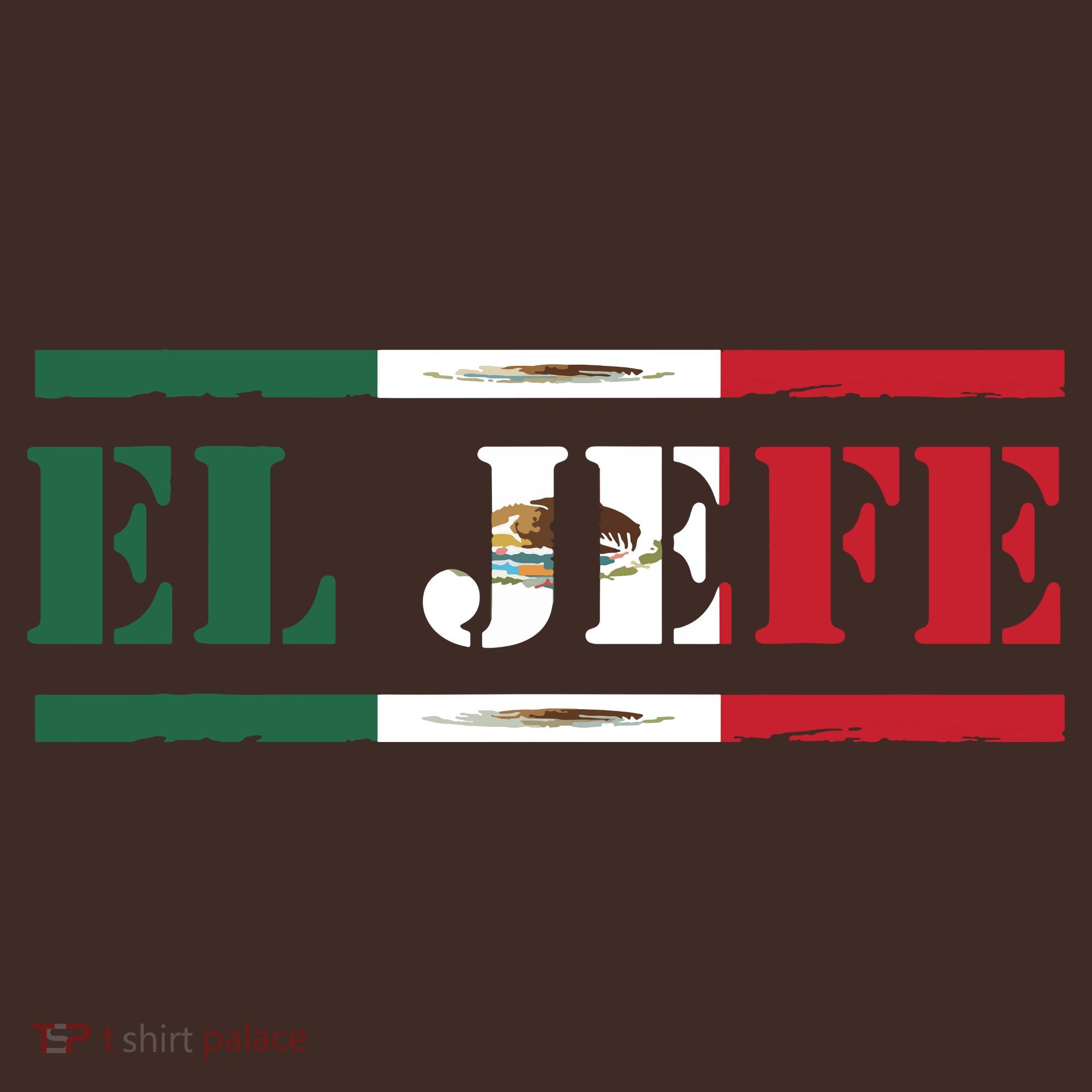 El Jefe Mexican Chef Hispanic Boss Mexico Dia De Los Muertos Mousepad