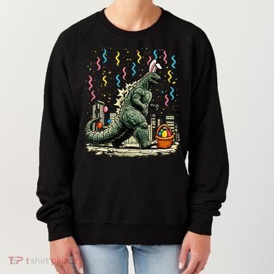 Easter Japanese Monster Bunny Ears Kaiju Women's Sweatshirt