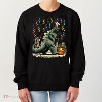 Easter Japanese Monster Bunny Ears Kaiju Women's Sweatshirt thumb 0