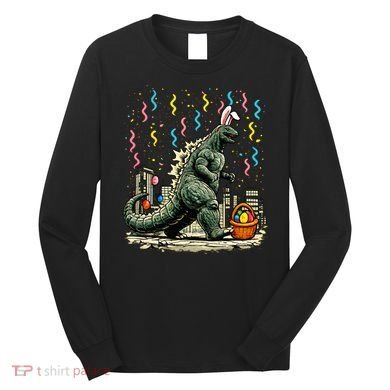 Easter Japanese Monster Bunny Ears Kaiju Long Sleeve Shirt