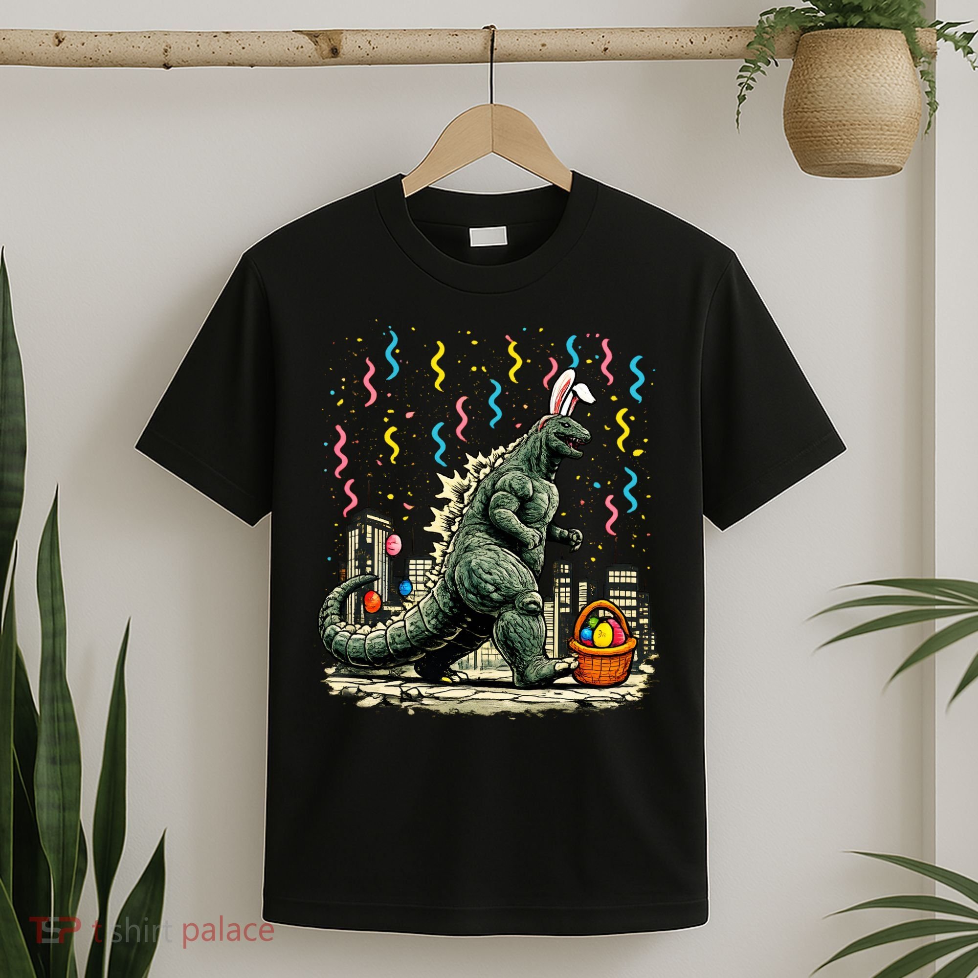Easter Japanese Monster Bunny Ears Kaiju T-Shirt