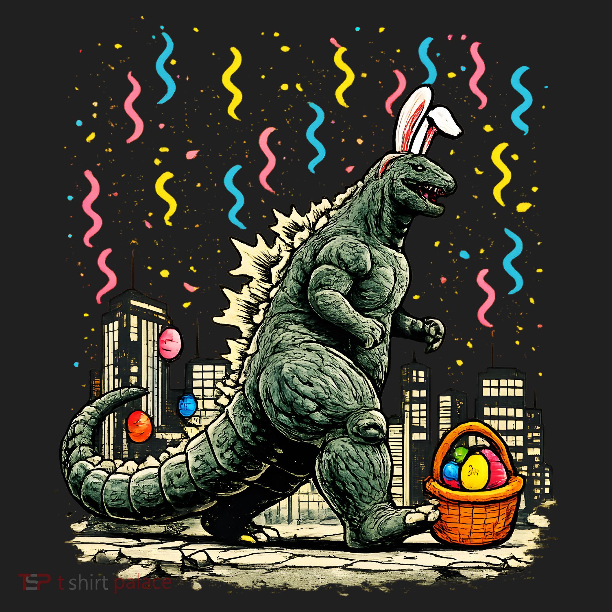 Easter Japanese Monster Bunny Ears Kaiju Beanie