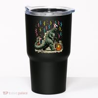 Easter Japanese Monster Bunny Ears Kaiju Tumbler thumb 0