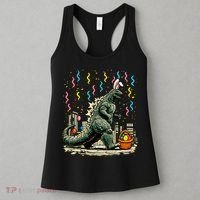 Easter Japanese Monster Bunny Ears Kaiju Women's Tank Top thumb 3