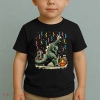 Easter Japanese Monster Bunny Ears Kaiju Toddler T-Shirt thumb 2