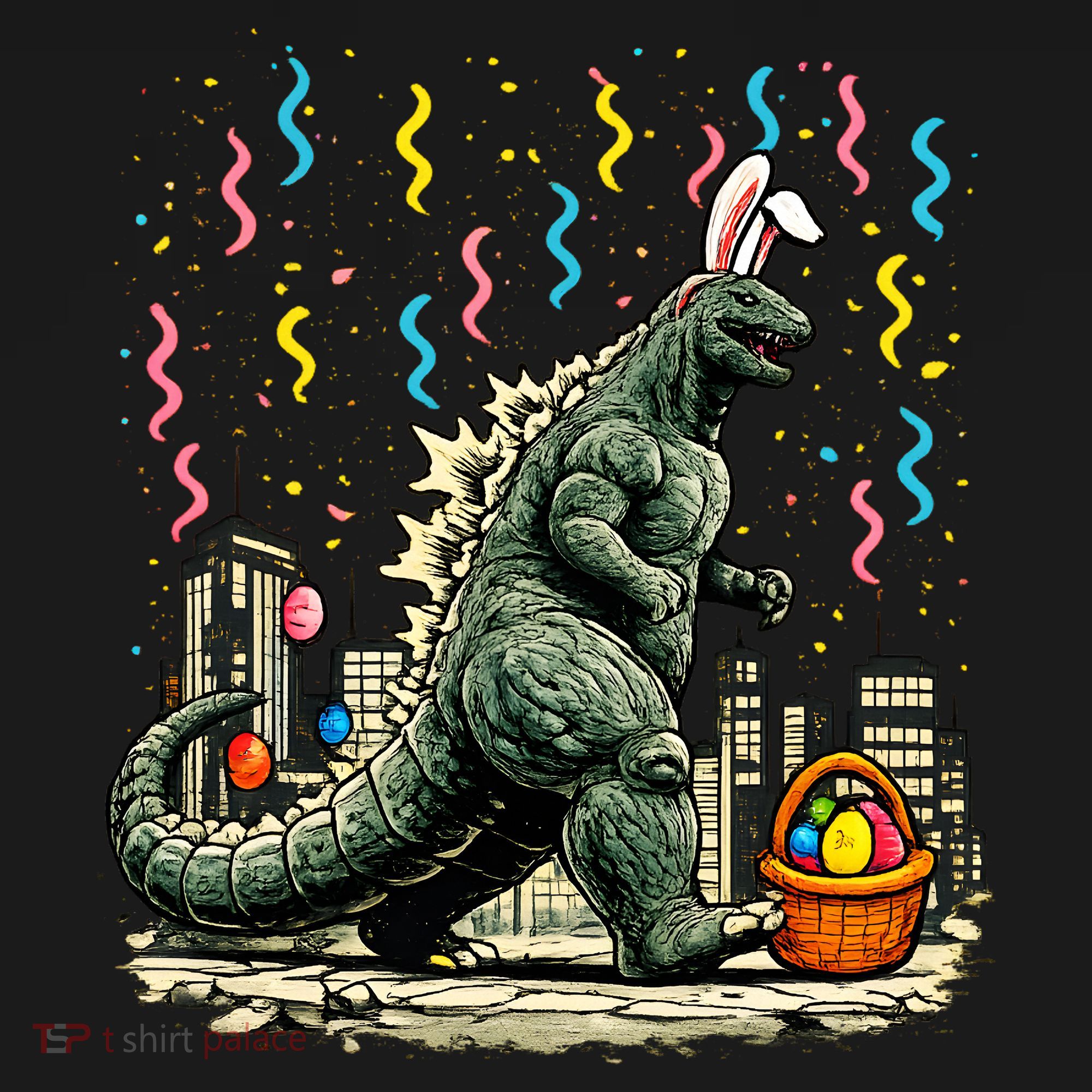 Easter Japanese Monster Bunny Ears Kaiju Visor