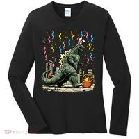 Easter Japanese Monster Bunny Ears Kaiju Women's Long Sleeve Shirt thumb 0