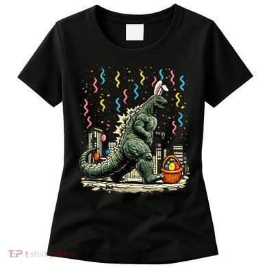 Easter Japanese Monster Bunny Ears Kaiju Women's T-Shirt