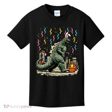 Easter Japanese Monster Bunny Ears Kaiju Kids T-Shirt