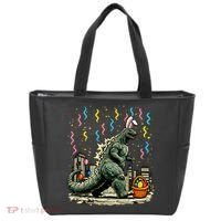 Easter Japanese Monster Bunny Ears Kaiju Tote Bag thumb 0