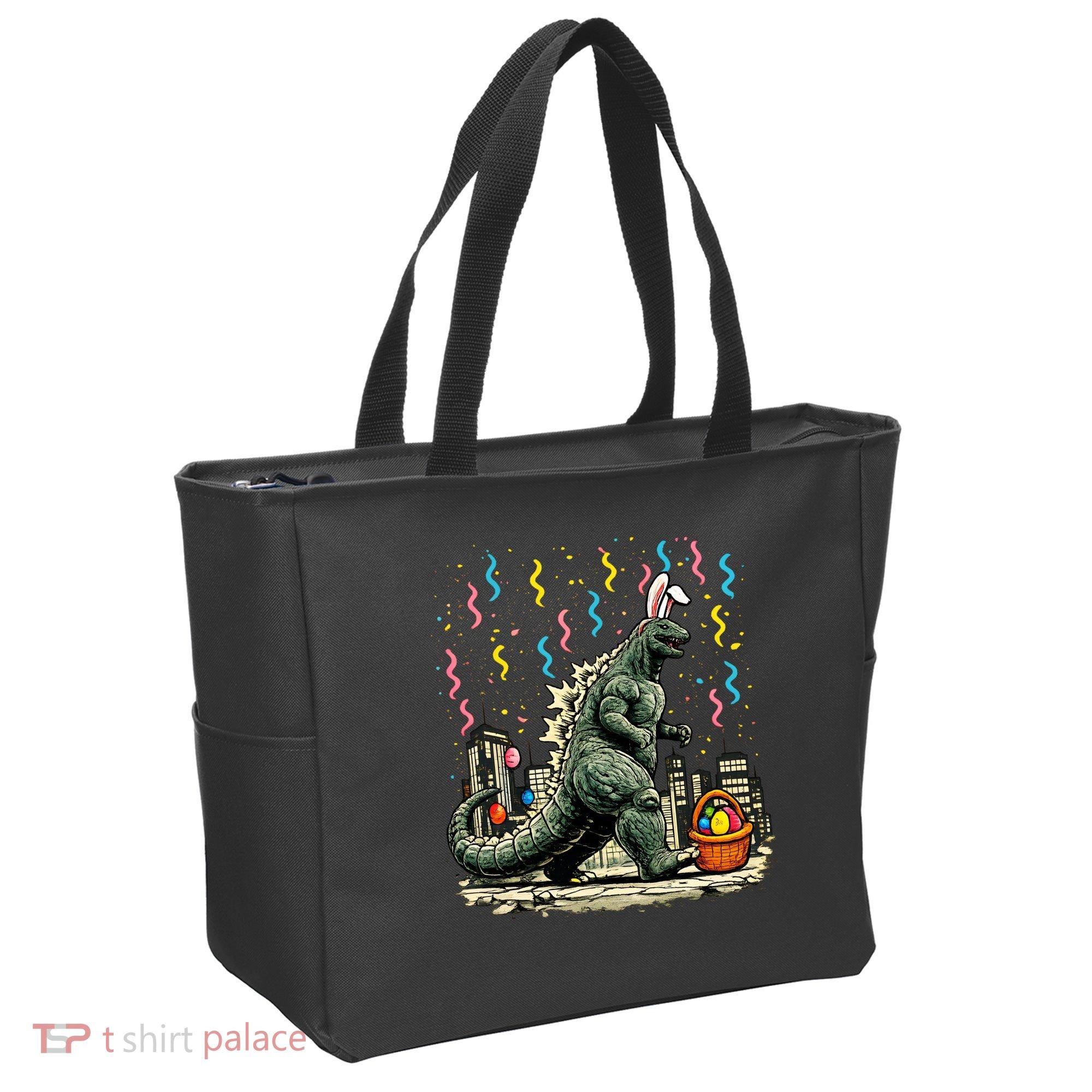 Easter Japanese Monster Bunny Ears Kaiju Tote Bag