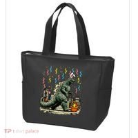 Easter Japanese Monster Bunny Ears Kaiju Tote Bag thumb 3