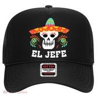 El Jefe Mexican Skull Day Of The Dead Hat thumb 0