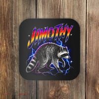 Epic Jimothy Raccoon Lighting Retro Coaster thumb 0