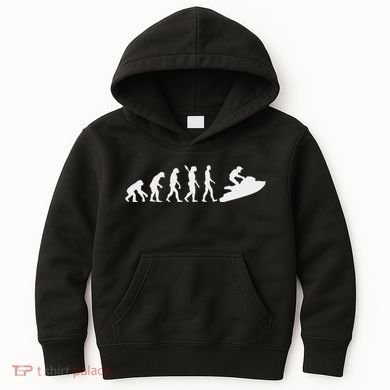 Evolution Jet Ski Kids Hoodie