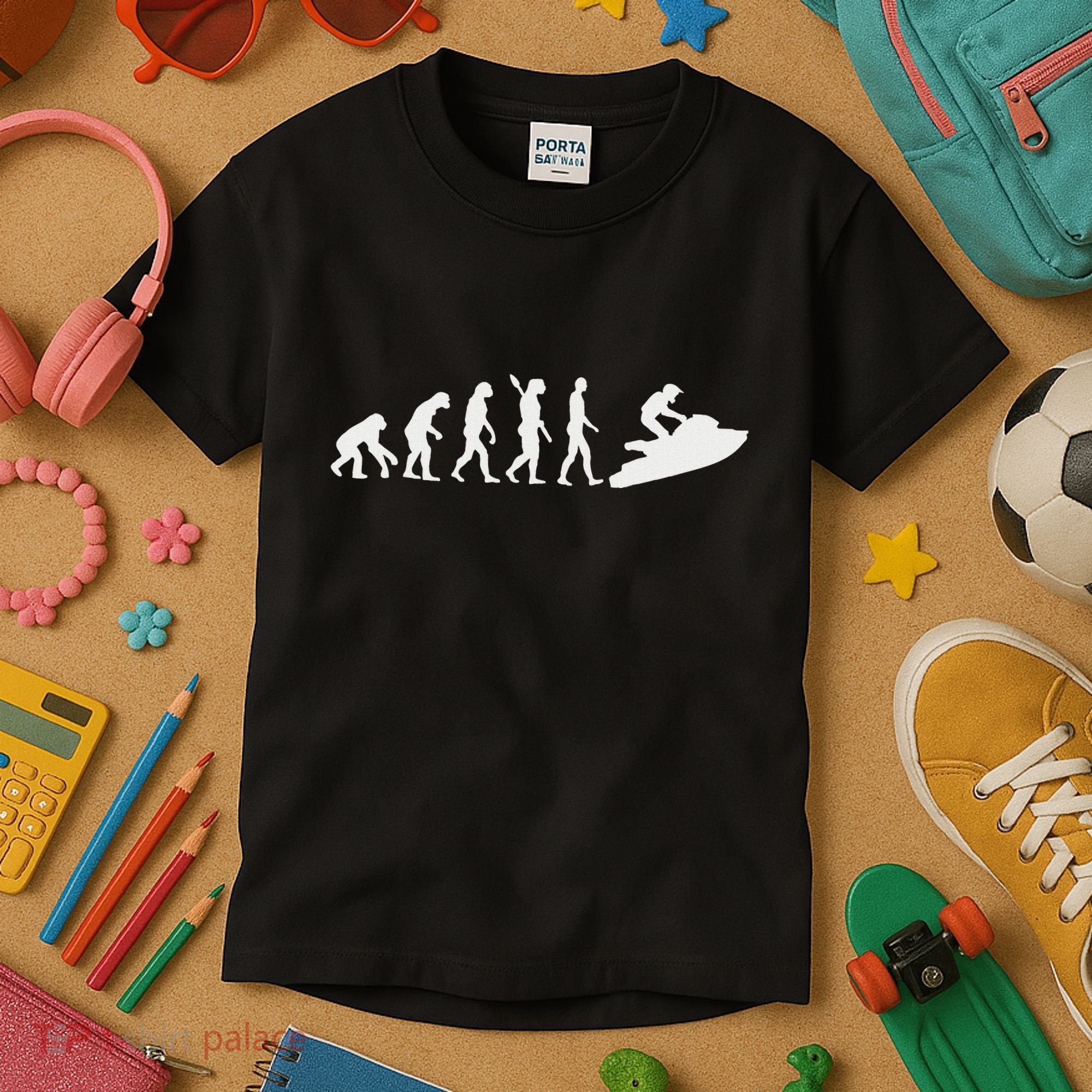 Evolution Jet Ski Kids T-Shirt