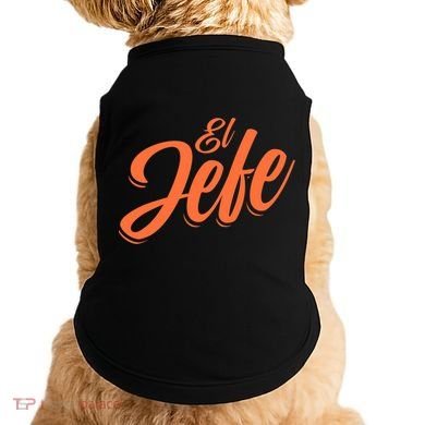 El Jefe Spanish Mexican The Boss Doggie Tank