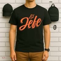 El Jefe Spanish Mexican The Boss T-Shirt thumb 6