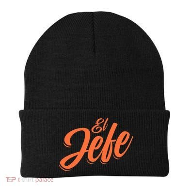 El Jefe Spanish Mexican The Boss Beanie