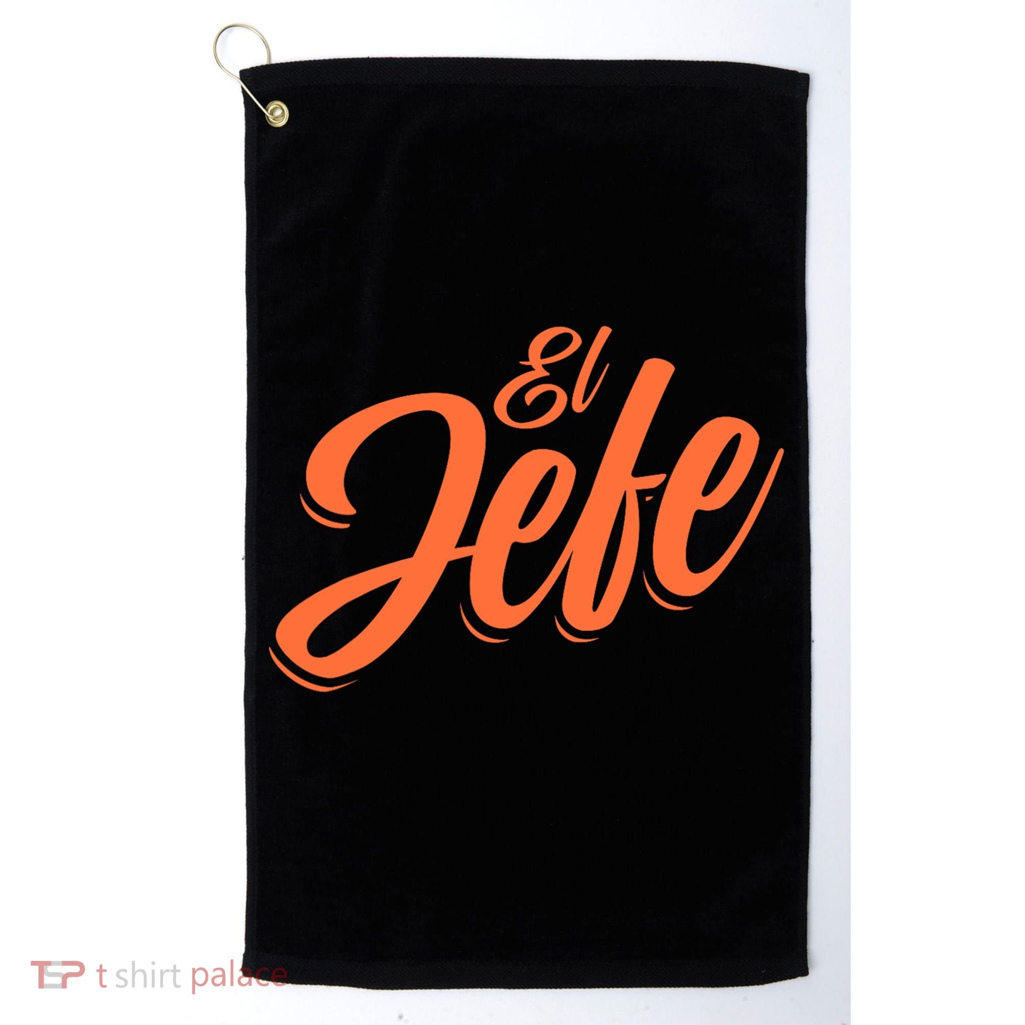 El Jefe Spanish Mexican The Boss Golf Towel