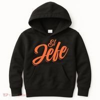 El Jefe Spanish Mexican The Boss Kids Hoodie thumb 0