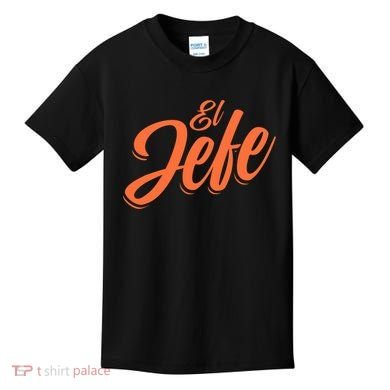 El Jefe Spanish Mexican The Boss Kids T-Shirt